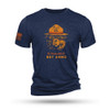 Nine Line 2A Bear Navy Triblend T-Shirt 3XL