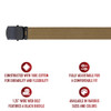 Rothco Web Belt with Buckle