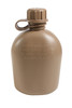 Genuine G.I. 3 Piece 1 Quart Plastic Canteen
