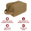 Rothco Canvas Travel Dopp Kit