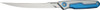 SILVER BLUE FOLDING FILLET KNFCIVIVI KNIFE SHAWKA 5.81" 