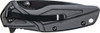 OXIDE BLADE W/POCKET CLIPS&W KNIFE BLACK RUBBER 3" BLK 