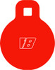 ROUND 4"-5/16" THICKBASH TARGET AR500 GONG TARGET 