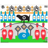 EZ AIM 23X19 PAPER TGT FUN SHOOTGAL 4PK MULTI