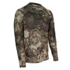 Muddy Base Layer Crew Long Sleeve Shirt Veil Canyon Grey 2XL