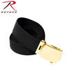 Rothco Elastic Stretch Web Belt - 54 Inches Long | Black 