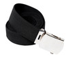 Rothco Elastic Stretch Web Belt - 54 Inches Long | Black 