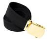Rothco Elastic Stretch Web Belt - 54 Inches Long | Black 