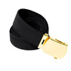 Rothco Elastic Stretch Web Belt - 54 Inches Long | Black 