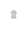 Replacement Mushroom Earbud - Clear - 50 Pack