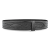 2-1/4"" Basketweave Leather Buckleless Outer Belt