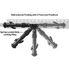 MATTE BLK CENTER H 8.0"-11.8"UTG BIPOD RECON FLEX M-LOK 