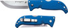 CLIP FOLDER W/TRI-AD LOCKCOLD STEEL FINN WOLF 3.5" BLUE 