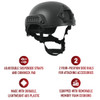 Rothco Base Jump Helmet