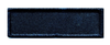 Name Blank w/ Merrowed Bordered (Chicago PD) 3.33''x1'' - Black/Black