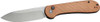 BROWN MICARTA/GRAY STONEWASHEDCIVIVI KNIFE ELEMENTUM 3.47" 