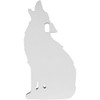 Birchwood Casey Ar500 Silhouette 1-Hole Coyote 3/8"