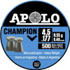 Hatsan Apolo Champion Air Rifle Pellets 177 Cal 8.48 gr 500/ct