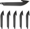 BLADE PACK BLACK BLADE 6-PACKOUTDOOR EDGE 2.5" DROP POINT 