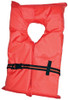 ABS ADULT YOKE VEST LARGE ORNG