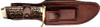 STAGLON 5.5" BLD W/LTHR SHEATHUNCLE HENRY KNIFE NEXT GEN 