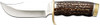STAGLON 5.5" BLD W/LTHR SHEATHUNCLE HENRY KNIFE NEXT GEN 