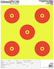 BULLSEYE TRGTS YELLOW/RED 12-PCHAMPION SCOREKEEPER 5 LARGE 