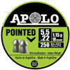 Hatsan Apolo Pointed Air Rifle Pellets 22 Cal 18 gr 250/ct