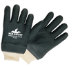 Black Sandy PVC Knit Wrist Interlock