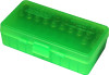 Ammo Box 50 Round 45 Flip Top Clr/Green
