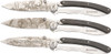 COLLECTION 3 KNIVES WITH BOX*BROWNING KNIFE SPORTSMAN 
