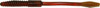BB SQUIRL TL WORM 6" 10PK WTMLN RED