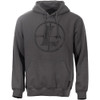 Leupold Distressed Reticle Hoodie Gunmetal XL