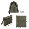 Rothco Packable Laundry Bag Backpack 