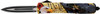 3.1" BLACK DAGGERTEMPLAR KNIFE SLIM OTF EAGLE 