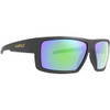 Leupold Switchback Shooting Glasses Matte Black with Emerald Mirror