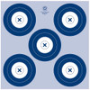 Maple Leaf NFAA Indoor Target 5 Spot Target 25 pk.