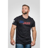 Nine Line Sig Sauer USA Flag Short Sleeve Shirt Black M