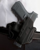 OWB RH LEATHER 1911 BLACKDESANTIS MINI SLIDE HOLSTER 