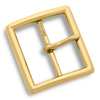 Center Bar Buckle for 1-3/4"" Garrison Belt (Gold)