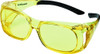 SHOOTING GLASSES AMBER<CHAMPION OVER SPECS BALLISTIC 