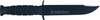 6" FIXED BLADE BLACK S/SS&W KNIFE SEARCH & RESCUE 