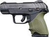 Hogue HandAll Beavertail Grip Sleeve Ruger Security 9 Compact - OD Green