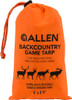 4' X 4'9" BLAZE ORANGE!ALLEN BACKCOUNTRY GAME TARP 
