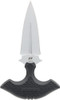 3" SS/BLACKSCHRADE KNIFE MOE PUSH DAGGER 