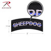 Rothco Thin Blue Line Sheepdog Morale Patch