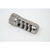 Area 419 Sidewinder Magnum Self Timing Muzzle Brake 6.5mm Raw Stainless 5/8-24
