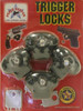 Bulls Eye Peace Keeper Plastic Keyed Trigger Lock - 4 Pack