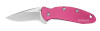 Chive Drop Point 1.9" Pink Pktknife