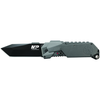 M&P M.A.G.I.C. Assist Liner Lock 4034 Stainless Steel Tanto Black Blade, Aluminum Handle, w/Side Safety & Pocket